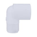 White MPT x Socket Weld 90 Degree PVC Street Elbow 