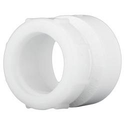 1-1/2 in. PVC DWV Female Trap Adapter with Washer & Polyethylene Nut