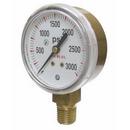 Uniweld Products Gold 2 in. Steel Nitrogen Gauge 