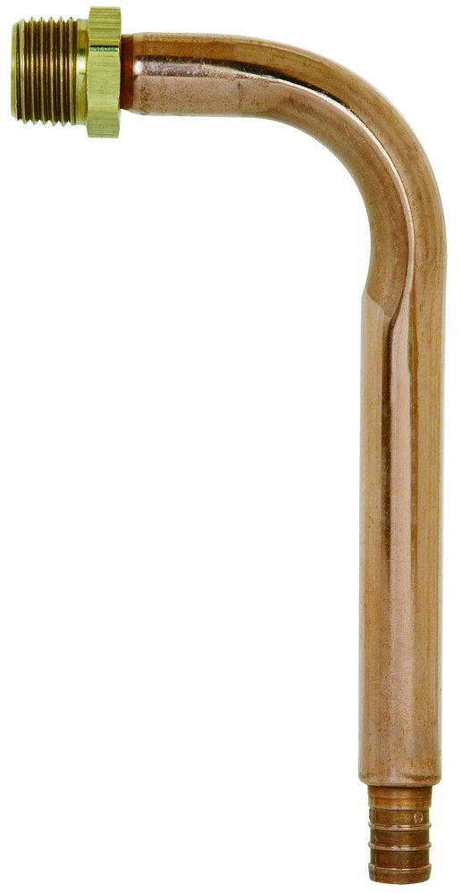 Sioux Chief 1/2 in. Copper PEX Crimp x Swivel Tub/Shower Connector Elbow (3" x 6") 