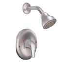 One Handle Single Function Shower Faucet in Brushed Chrome (Trim Only)