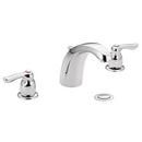 Moen Polished Chrome Two Handle Widespread Bathroom Sink Faucet 