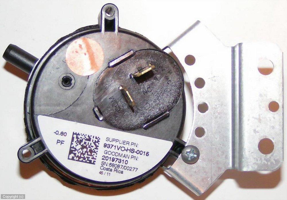 Goodman&reg; Air Pressure Switch 