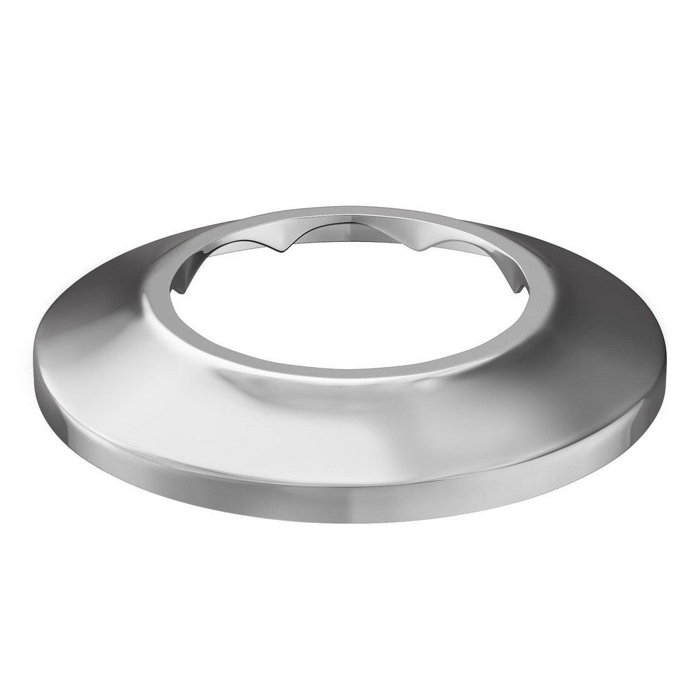Jones Stephens Chrome Plated 1-1/2 in. Metal Shallow Box Escutcheon 