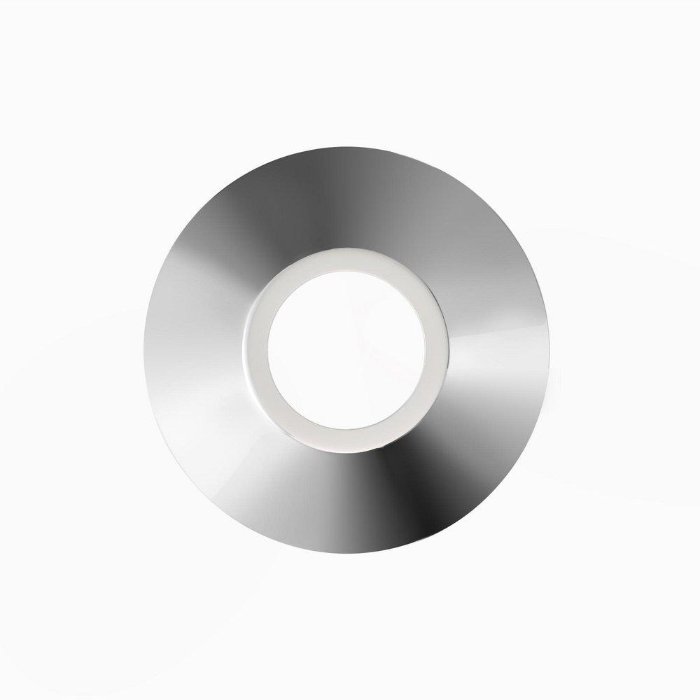 Jones Stephens Chrome Plated 1-3/8 in. IPS Bell Escutcheon Polished Chrome 