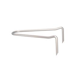 1 x 6 in. Steel Galvanized 10 ga Wire Hook
