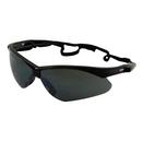 Jones Stephens Smoke Safety Glasses in Black Frame 