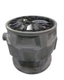 Liberty Pumps 2 in. Plastic Basin and Cover Assembly Kit 