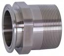 1 in. Clamp x MPT 316L Stainless Steel Adapter