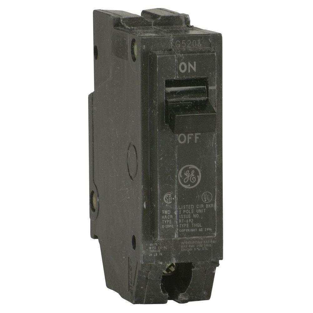 GE Industrial Systems 1-Pole Circuit Breaker 
