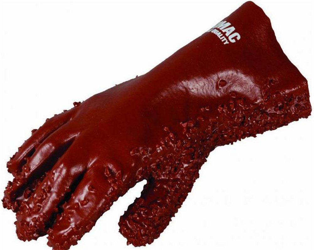 Christy's Red PVC Coat Chip Surface Glove 