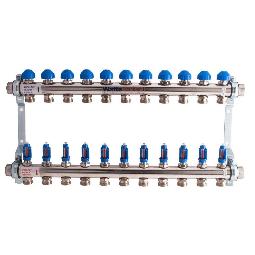 Watts M-2 Stainless Steel Flow Meter Manifold 