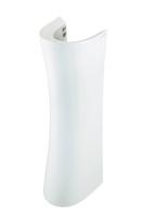 Gerber Plumbing White Pedestal Sink Base Bathroom Sink 