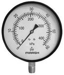 Marshalltown Instrument Lower Mount Pressure Gauge 
