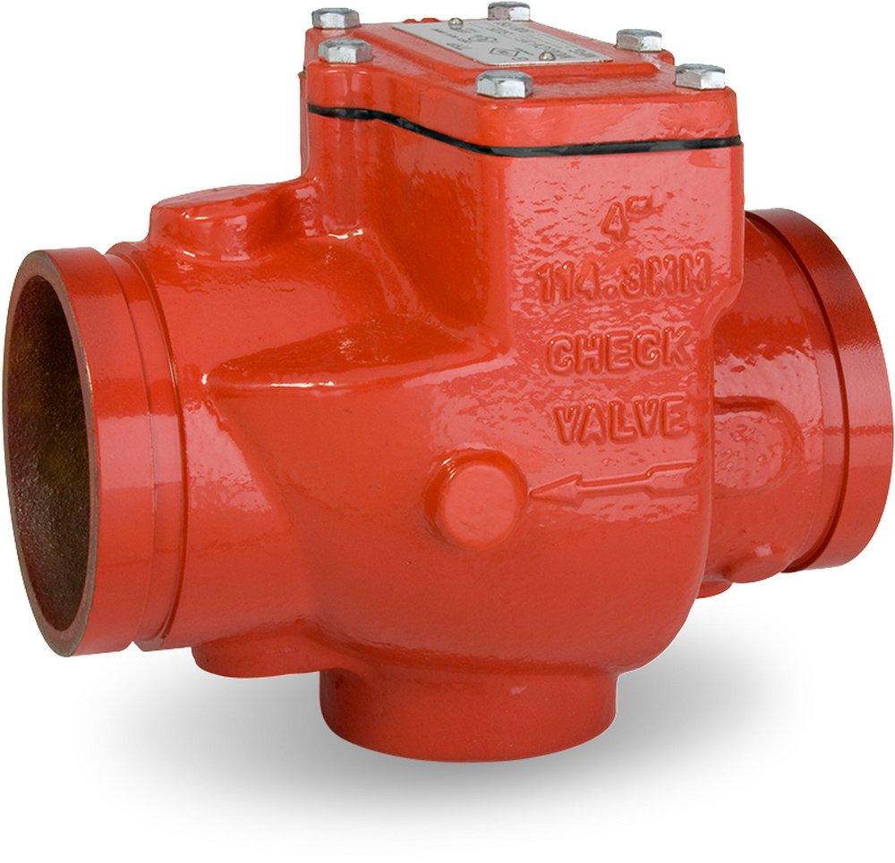 Tyco 4 in. Ductile Iron Grooved Swing Check Valve | Ferguson