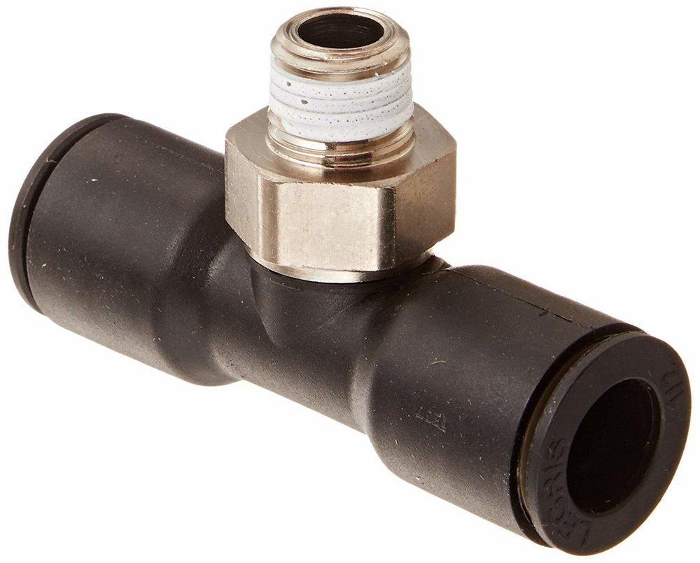 Legris OD Tube x MNPT Reducing Plastic Tee 