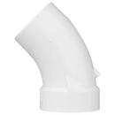 White PVC DWV 45&deg; Street Elbow 