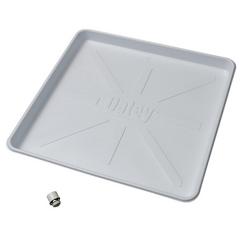 30 in. Plastic Washing Machine Pan in White