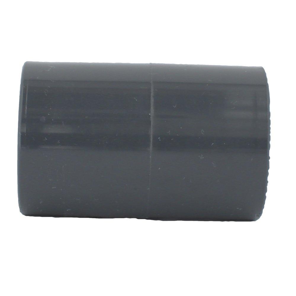 Dark Grey PVC Schedule 80 Coupling 