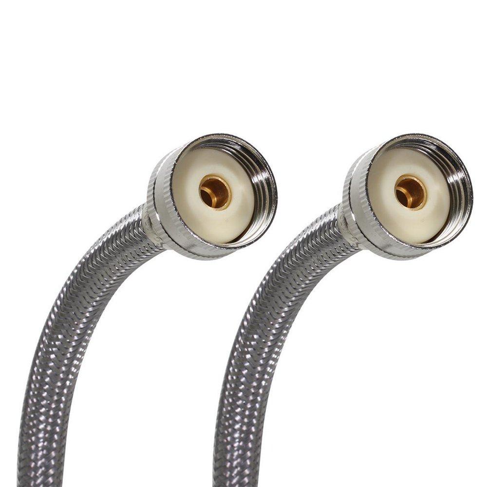 Fluidmaster 3/4 in. GHT Stainless Steel Connector 