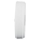 White PVC DWV Flush Cleanout Plug 