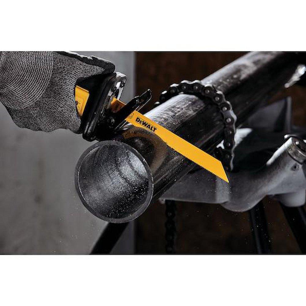DEWALT 14 TPI Metal Cutting Reciprocating Saw Blade 5 Pack 