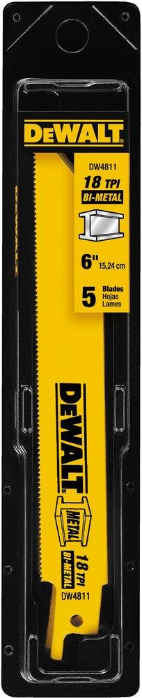 DEWALT Black 18 TPI Bi-Metal Saw Blade 
