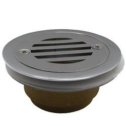 2 in. IPS Brass Stainless Steel General Purpose Drain