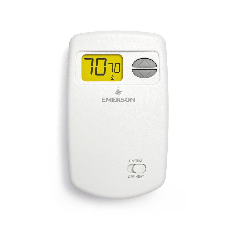 White-Rodgers White 1H/1C Non-programmable Thermostat 