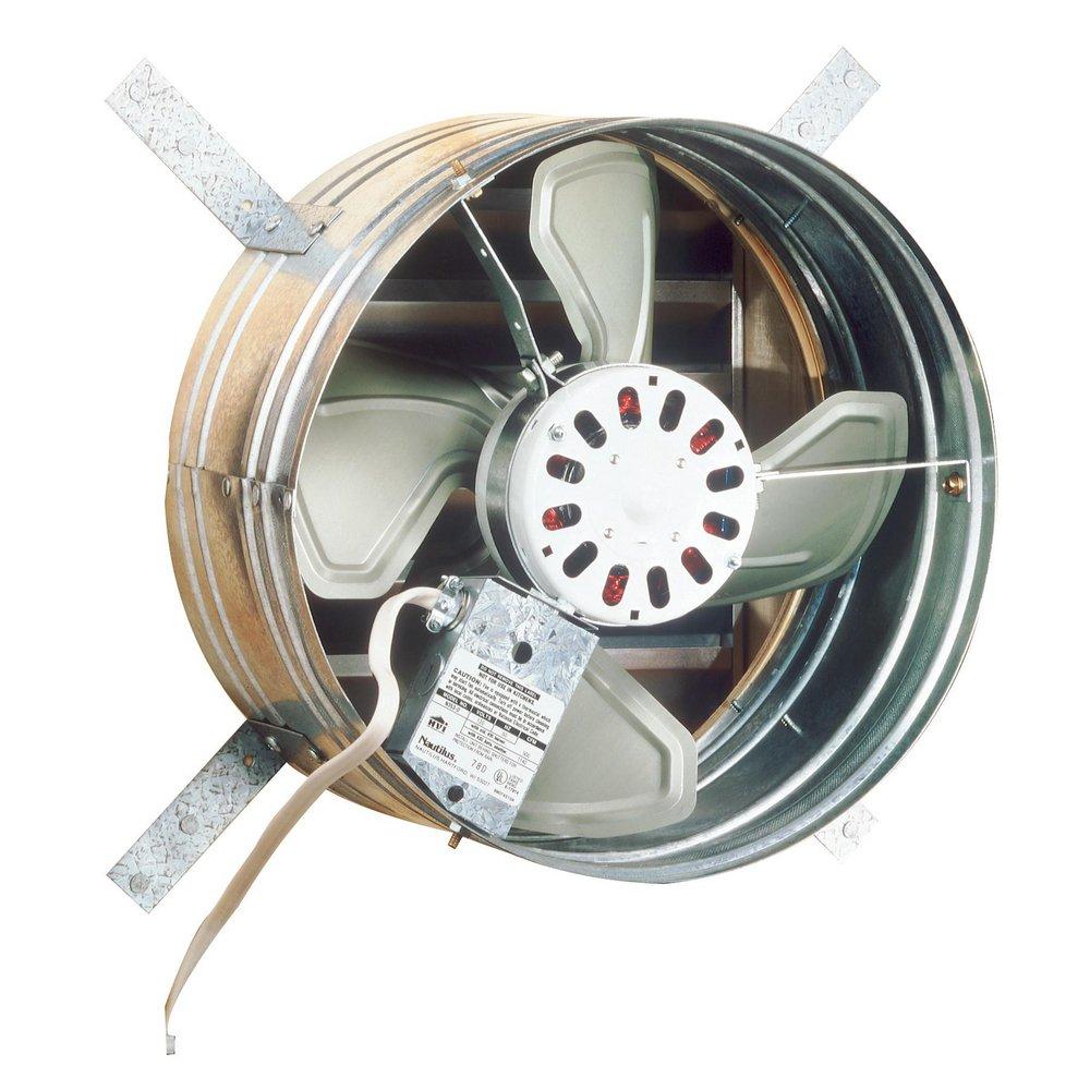 Broan Galvanized Power Gable Fan 120V 15 in. 