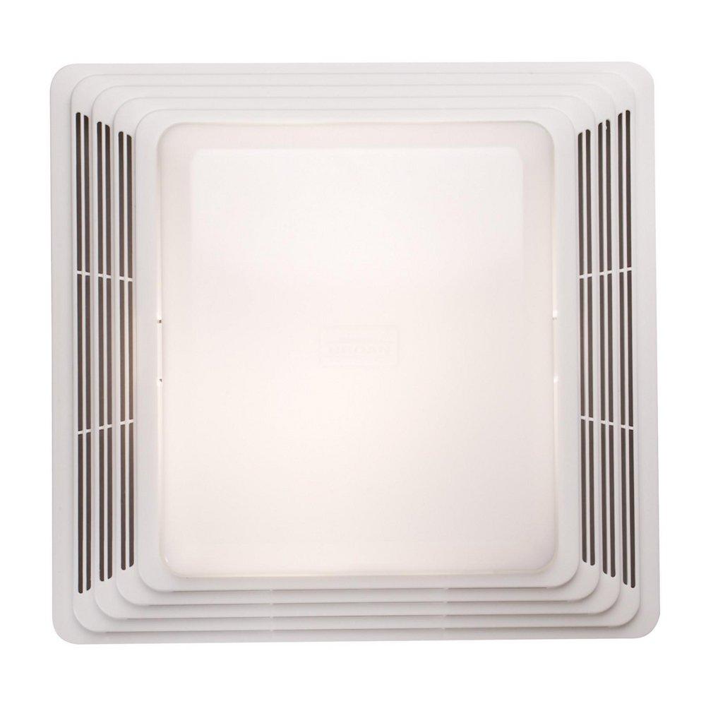 Broan White Bathroom Exhaust Fan in White 