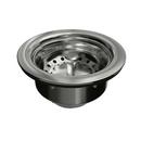 3 in. Rubber, 430 Stainless Steel and Zinc Basket Strainer