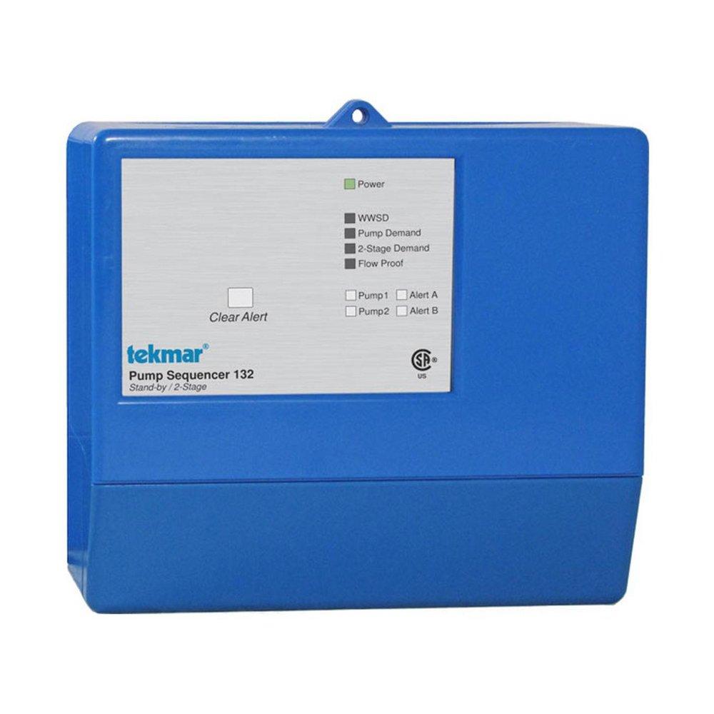 Tekmar Control Systems Blue 2- Stage Pump Sequential 