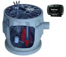 Liberty Pumps Grey 115V Sewage Ejector System with Alarm 