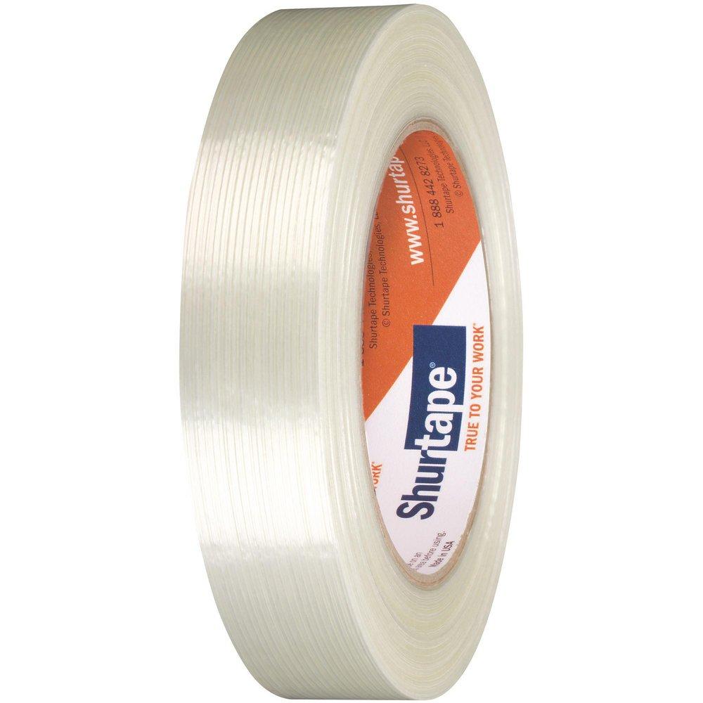 Shurtape White 1 in. Filament Tape in White 