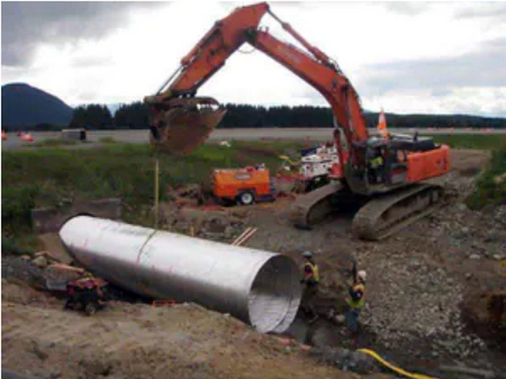 Contech Engineered Solutions 20 ft. 16 ga Steel Corrugated Pipe 