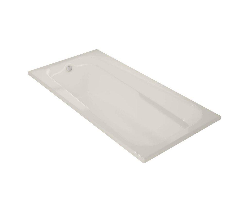 Biscuit 71-5/8 x 36 in. Drop-In Bathtub with End Drain 