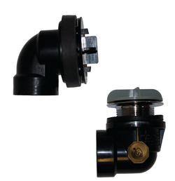 Plastic Lift & Turn Drain in Polished Chrome