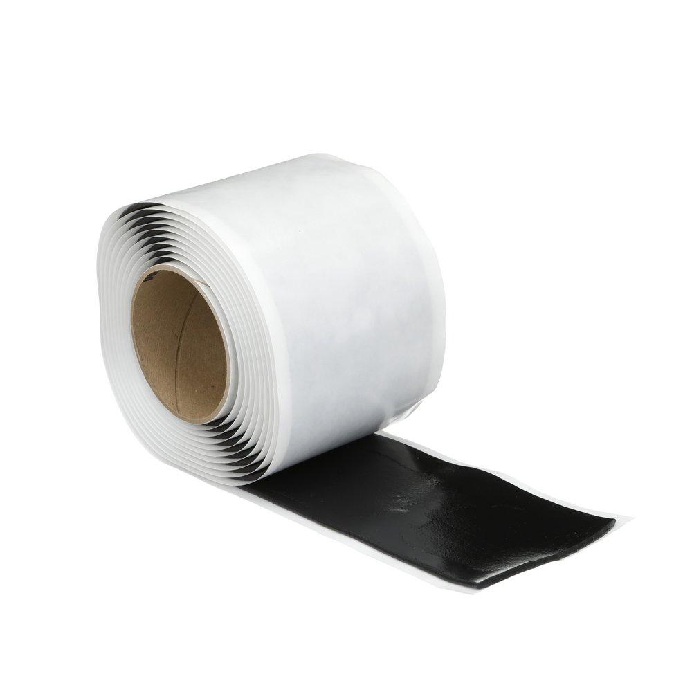 Scotch-Seal&trade; Black 3-3/4 in. Mastic Tape 