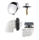 LSP Products Group Polished Chrome Plastic Lift & Turn Drain 