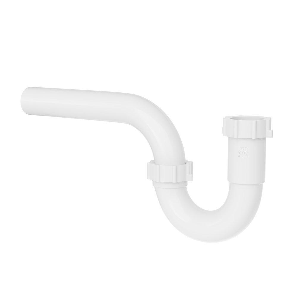 Jones Stephens White 1-1/4 in. P-Trap in White 
