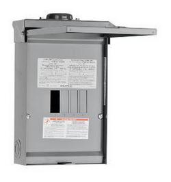 125A Outdoor Main Lug Load Center with Ground Bar