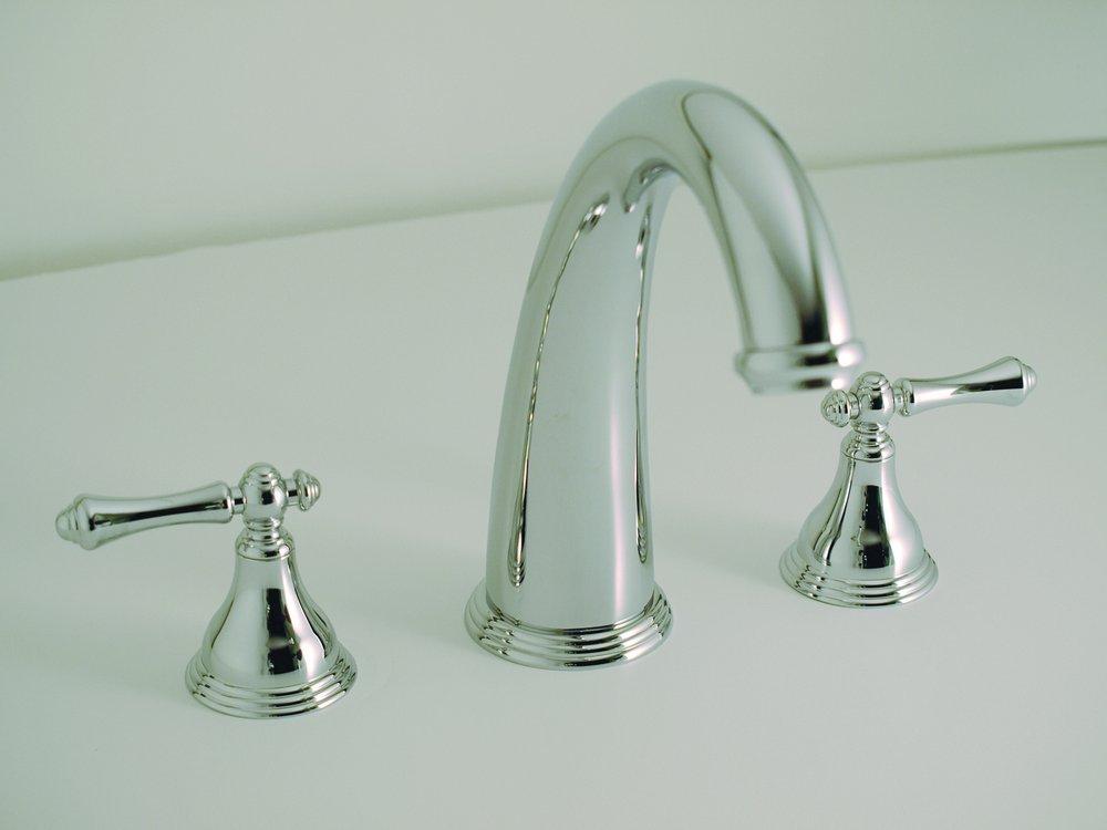 2 Handle Lever Roman Tub Trim Chadwick Polished Chrome 