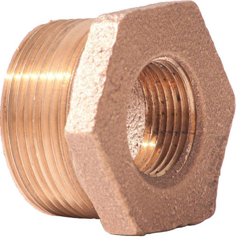 Merit Brass FNPT x MNPT 125# Global Brass Bushing 