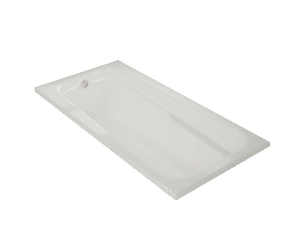 Maax US White 71-5/8 x 36 in. Drop-In Bathtub with End Drain 