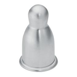 Towel Bar Posts in Brushed Chrome (Set of 2)