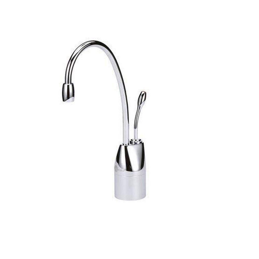 InSinkErator&reg; Polished Chrome 0.7 gpm 1 Hole Deck Mount Hot Water Dispenser with Single Lever Handle 