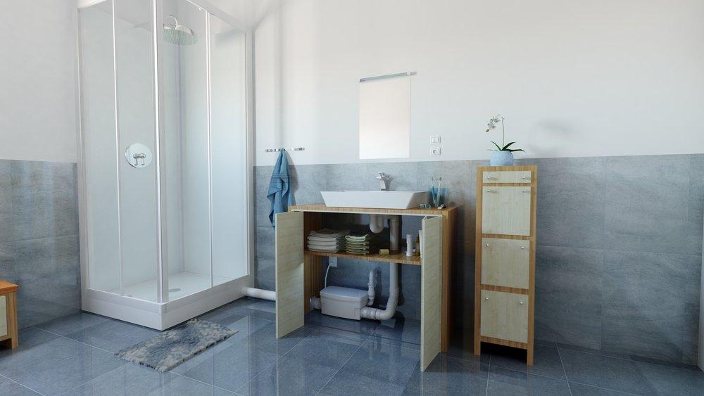 SFA SANIFLO 3/4 in. 120V 5.5A 20 gpm Drain Pump 