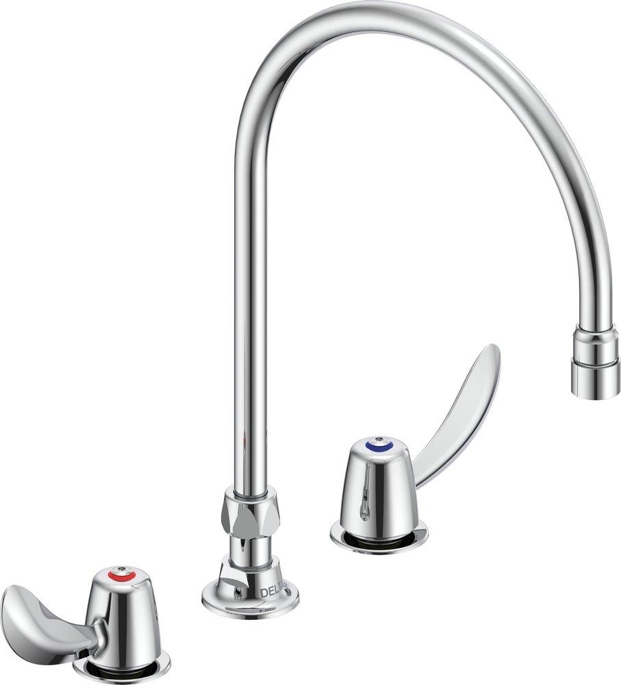 Delta Faucet Chrome Two Handle Kitchen Faucet 
