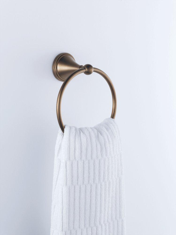 Brizo Chrome Round Closed Towel Ring 